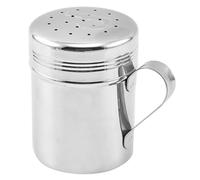 KICHOUSE Stainless Steel Condiment Pot with Handle, Lightweight and Portable Seasoning Jar for Kitchen and BBQ, Creative Appearance Spice Bottle with Lid for Salt and Pepper Storage