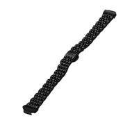 KICHOUSE Stainless Steel Watch Band Replacement Strap for Inspire Hr Wristband with Elegant Seven-bead Design Comfortable for Sports Business Daily Use