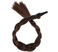 KICHOUSE Synthetic Braided Ponytail Hair Extension for Black Women, Easy to Use and Save Time, Made of High Temperature Fiber, for Dates and Live Shows with A Stylish Look