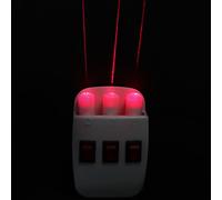 KICHOUSE Three-way Demonstrate Optics Semiconductor Equipment to Experiment with Simple Operation and Plastic Material Scientific Apparatus Visually Light for Physics Classroom Use