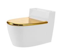 KICHOUSE Toilet Decor Stylish with, Lid Wall-mounted Ashtray Shaped and Stainless Steel Smokeless Ashtray for Holder and Cute Indoor Use Bathroom