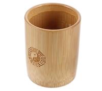 KICHOUSE Traditional Chinese Divination Tools Bucket for Accurate Prediction with I Ching Wooden Sticks and Portable Convenience, Vintage Retro Decor and Decorative for Divination Games