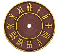 KICHOUSE Traditional Cuckoo Clock with Metal Construction and Elegant Vintage Style, Built to Last and Decorative Piece for Bedroom Or Office Wall