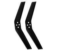 KICHOUSE TV Stand Base Pedestal 43-Inch Universal Support Screws Replacement Legs for Televisions Home Entertainment Systems