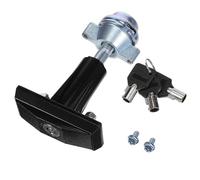 KICHOUSE Type Alloy Vending Machine Lock with Keys Robust Spring Lock for Soda Candy Game and Display Cabinets Security Accessory for Commercial Vending Systems