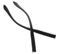 KICHOUSE Universal Tr90 Eyeglass Arm Replacement 8Mm Width Black Eyeglasses Repair Kit Sturdy Temple Legs for Glasses Maintenance and DIY Eyewear Fix