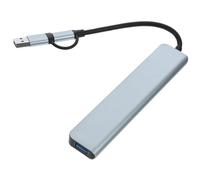 KICHOUSE Usb Hub Adapter Type Support Usb Connector for Laptops and Computers High-speed Data Transfer and Versatile Connectivity