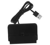 KICHOUSE Usb Micro Usb Desktop Charger Station Stand for S7 Edge S5 Note 5 Fast Charging Cradle Docking Black for Smartphone Charging