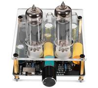 KICHOUSE Vacuum Electron Tube Valve Preamp 6k4/6a2 Lightweight Pcb and Glass DIY Pre-amp for Record Player Enhance Audio Effect for Modern Home Decor and DIY Home Theater Systems
