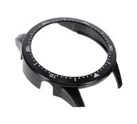 KICHOUSE Watch Bumper Frame Protective Case Compatible with Realme Watch S Pro Shell Cover with Precise Cutouts Shock-resistant Edge Protector Easy Installation Black and White Options