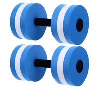 KICHOUSE Water Exercise Dumbbells EVA Foam Floating 2Pcs Pool Fitness Equipment for Aquatic Training