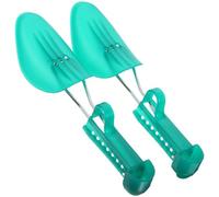 KICHOUSE Women Adjustable Plastic Shoe Stretcher Pair Green