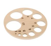 KICHOUSE Wooden Cervical Dilations Wheel Educational Birth Model Fetal Position Chart for Midwives Childbirth Training Anatomical Teaching Tool