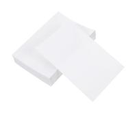 Kichvoe 100pcs Self Laminating Sheets for DIY Projects and Office Supplies, White PVC Material High Transparency and Nonreflective Self Adhesive Protective Film for Photos and Documents