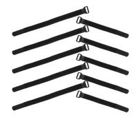 Kichvoe 10pcs Adjustable Mountain Bike Wheel Straps with Heavy-duty Nylon, Anti-slip Tie-down Stabilizer Straps for Secure Bicycle Rack Transport (30cm 50cm Sets)