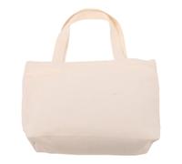 Kichvoe 10pcs Canvas Tote Bag for Women, Lightweight Sturdy Cotton Canvas with Spacious Design, Reusable Grocery Bags for Shopping, Weddings, Everyday Work or Travel