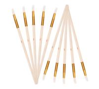 Kichvoe 10pcs Manual Plant Pollinator Brushes for Vegetable and Fruit Pollination Wooden Garden Pollinating Tools for Greenhouse and Tree Pollination
