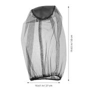 Kichvoe 10pcs Mosquito Head Net Mesh Hat Face Netting Protecting Cover Fly Insects Bugs Hood For Camping Hiking Fishing Gardening Outdoor Activities