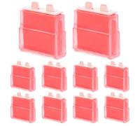 Kichvoe 10pcs Red Sewing Chalk Powder Replacement Box, Easy to Apply with No Chalk Mark Left, Sewing Accessories for DIY Making and Home Tailoring