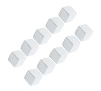 Kichvoe 10pcs Reptile Tank Substrate Calcium Cubes Turtle Grinding Blocks Safe and Healthy Mineral Block for Adding into Water Daily Feeding Suitable for Lizard Gecko