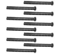 Kichvoe 10pcs Wheelie Bin Lid Hinge Pins Replacement Set for 100l and 120l Trash Cans Sturdy Trash Bin Clip Accessories with Connecting Rods