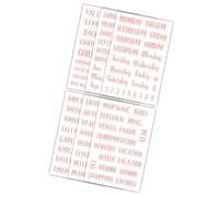 Kichvoe 117pcs Budget Item Stickers Cash Envelope Labels 3.9x2.2inch PVC Adhesive Sticker Material Soft to Touch Creative Font Design Classic Colors for Money Management