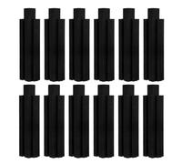 Kichvoe 12pcs Modular Raised Garden Bed Corner Posts with Interlocking Plastic Upright Columns, Flexible Extension Support for Planter Boxes, for Balcony Vegetable Planting and DIY Garden