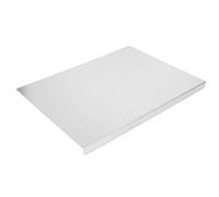 Kichvoe 1pc 15 inch Stainless Steel Chopping Board: Kitchen Worktop Protector Saver Chopping and Baking Board Food Cutting Board Cutting Mat Worktop Offcuts Ideal for Rolling Dough Silver 30×40cm