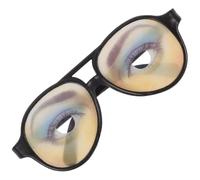 Kichvoe 1pcs Funny Glasses for Halloween - Prank Eyeglasses - Goofy Party Props with Googly Eyes for Women