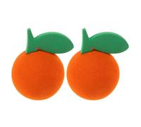Kichvoe 2 Pcs Car Antenna Ball Eva Foam Topper Cute Cat Shape Orange Universal Fit Decorative Accessories for Vehicle Halloween Car Antenna Decor