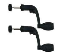 Kichvoe 2 Pcs Fishing Reel Handle Replacement Universal Rocker Arm Fishing Reel Handles with Foldable Rotary Knob Professional Accessory for Outdoor