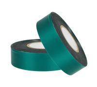 Kichvoe 2 Rolls Green PVC Garden Tie Tape for Plants and Branches, Soft Stretchy Plant Ties with Convenient Use, Simple Application for DIY Crafts and Outdoor Planters