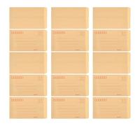 Kichvoe 200 Pcs Assorted Colour Kraft Paper Envelopes with Smooth Writing Surface, Elegant Appearance Small Coin and Payslip Envelopes Suitable for Showers and Birthdays Random Color