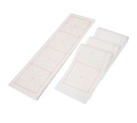 Kichvoe 200 Sheets Calligraphy Writing Paper Chinese Calligraphy Paper for Beginners White Standard Size Grid Not Easy to Deform Holds Ink Tightly Suitable for Practice