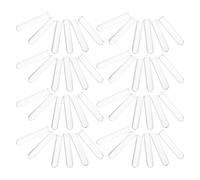 Kichvoe 200pcs Reusable Glass Fermentation Tube for Food Testing and Microbiology Lab Use, Versatile Laboratory Glassware Smooth Surface for Accurate Fermentation Testing