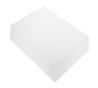 Kichvoe 20pcs Braille Writing Paper Blank White Sturdy Paper Reusable Versatile Use for Artistic Creations and Crafts for Blind People and Visually Impaired Learning