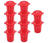 Kichvoe 20pcs Fishing Bait Feeder Cage for Shrimp and Crab, Plastic Reusable Bait Holder with Easy Assembly and Cleaning, for Rivers and Coastal Waters Fishing Gear