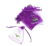 Kichvoe 20pcs Lavender Sachet Bags Empty Mesh Pouch with Drawstring for Storing Dried Lavender Breathable and for Organizing Fragrance Wardrobes Home Decor