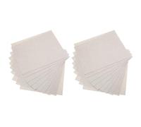 Kichvoe 20pcs Microwave Oven Insulation Mica Plates, Silver High Temperature Resistant Waveguide Sheets Made of Mica Paper and Silicone Resin, Easy to Install Microwave Parts for Oven