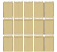 Kichvoe 25pcs File Pockets Envelope File Bags 9.8x7.1 Inch Strong Security Versatile Self-Adhesive Paper for Storing and Direct Mail