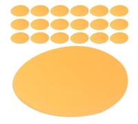 Kichvoe 25pcs Selfadhesive Colored Gel Light Filters Color Diffuser Pet Film Lighting Gel Filter Sheets Modifying Lighting Color Warm Orange for DIY Ambient Mood Theater Dj LED Lamp