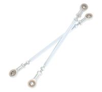 Kichvoe 2pcs Atv Steering Stem Post Tie Rod Ends for Quad Go Kart Suspension Replacement Shaft Repair Parts