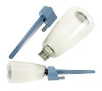 Kichvoe 2pcs Automatic Plant Watering Spike Set with Blue Drip Irrigation Device and Gray Bottle, Self Watering System for Indoor and Outdoor Potted Plants, Suitable for Home and Travel