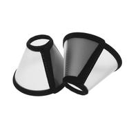 Kichvoe 2pcs Bird Cone Collar Protective Cone Collar Pet Anti-bite Postoperative Protection Plastic Lightweight Comfort for Parrots Small Pets Post-surgery