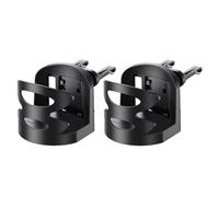 Kichvoe 2pcs Car Air Vent Cup Holder for Small Items and Keys, Stable Abs Material Drink Holder Suitable for Commercial and Private Vehicles, Fashionable and Practical Car Air Outlet Cup