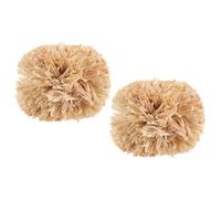 Kichvoe 2pcs Chewing Bunny Tooth Grinding Corn Leaves Beige for When They Are Alone Rabbits Small Pets
