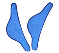 Kichvoe 2pcs Dog Cooling Bandanas for Summer Adjustable Breathable Neck Wraps with Instant Cooling Effect, Suitable for Small, Medium Large Dogs, Outdoor Heat Relief Scarves in Ocean Blue