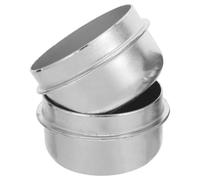 Kichvoe 2pcs Mm Trailer Hub Dust Cover Wheel Bearing Grease Cap Silver