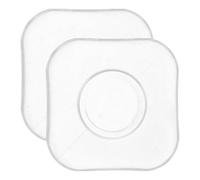 Kichvoe 2pcs Nano Reusable Gel Anti-slip Phone Holder Pads, Washable Double-sided Adhesive Car Dashboard Small Device Holder for Homes and Offices