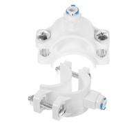 Kichvoe 2pcs POM Drain Saddle Valve Clips Plastic Water Filters Compatible with RO System Installation Accessories